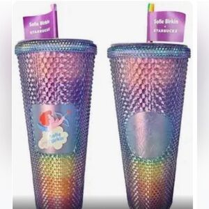Starbucks Purple and Blue Party Favors Tumbler